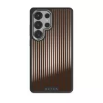 Macchiato - Samsung Galaxy S25 Ultra Case, Elite Mirror Dark (Magnetic) / Silver