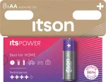 &Scaron;arminė Baterija - itson itsPOWER LR6IPO/8HH &Scaron;arminės AA Baterijos, 8 Vnt.