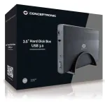 CHD3DUSB3 3,5 colių SATA USB 3.0 Juodas 1300005