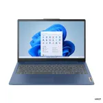 Ne&scaron;iojamas kompiuteris Lenovo Ideapad Slim 3 15AMN8, 15.6" FHD, AMD Ryzen 5 40, RAM 16GB, 512GB SSD, AMD Radeon 610M Graphics, Windows 11 Home, Abyss Blue 82XQ01PGPB