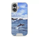 Retro Splash - iPhone 16 Case, Elite Light (MagSafe) / Silver