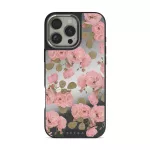 Desert Rose - iPhone 16 Pro Max Case, Elite Mirror Dark (MagSafe) / Silver
