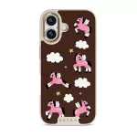 Cloud Hopping - iPhone 17 Case, Elite Light (MagSafe) / Gold