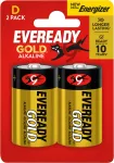Baterija &ndash; &bdquo;Energizer Eveready Gold&ldquo; D/LR20, 2 vnt.