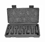 AWTOOLS IMPACT WRENCHES SHANK SPLINE 8pcs BLACK LINE