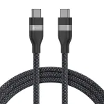 Laidas Anker USB-C to USB-C Cable (6ft, 240W, Upcycled-Braided) Black
