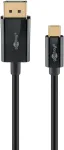 Goobay USB-C to DisplayPort Cable 4K at 60 Hz, 1 m | 75704