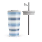 White Noise - Travel Mug, 500 ml / Flap & Straw Set