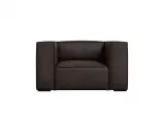 Genuine Leather Armchair, "Turin", 1 Seat, 113x95x68 Made in Europe