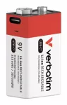 Verbatim 30251 USB-C Įkraunama baterija Li-ion 9V 335mAh (1 vnt pakuotėje)