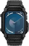Rugged Armor Pro Apple Watch 10 42mm Matte Black