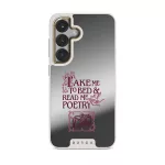 Read Me - Samsung Galaxy S25 Case, Elite Mirror Light (Magnetic) / Gold
