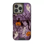 Trick or Treat - iPhone 16 Pro Case, Elite Dark (MagSafe) / Gold