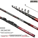 Teleskopinis Spiningas AKARA Discover MF TX-20, Ilgis 2,20m, Testas 3-15g