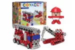 Konstruktorius Trefl Connect 2-in-1 Fire Truck/Excavator, 241 dalis