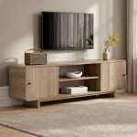 TV staliukas, Hanah Home, Sepet ąžuolas, 180 x 52 x 34