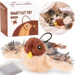 Interactive cat toy WR&Oacute;BEL - chirps and flaps its wings ZA6481