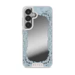 Looking Glass - Samsung Galaxy S25 Case, Elite Mirror Light (Magnetic) / Silver