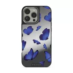 Spring Court - iPhone 16 Pro Case, Elite Mirror Dark (MagSafe) / Silver