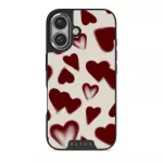 Be Mine - iPhone 16 Case, Elite Dark (MagSafe) / Silver