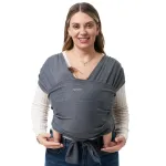 &bdquo;Momcozy&ldquo; kūdikių ne&scaron;ynė &bdquo;Baby Wrap Carrier&ldquo;, tamsiai pilka | Ne&scaron;ynė |