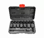 AWTOOLS IMPACT SOCKET SET 1/2" 15 pieces