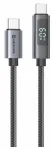 Swissten LCD Cable 60W USB-C - USB-C 1m