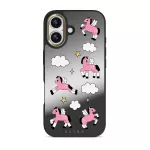 Cloud Hopping - iPhone 17 Case, Elite Mirror Dark (MagSafe) / Gold