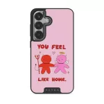 Like Home - Samsung Galaxy S25 Plus Case, Elite Dark (Magnetic) / Silver