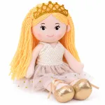 LILA 40 cm audinio lėlė &ndash; balerina, audinio lėlė ZA6280