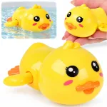 Wind-up DUCK for bath - floating water toy ZA6633