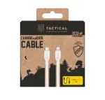 Tactical Stitch Thread USB-C/Lightning Cable 1m / white