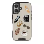 Boss Babe - iPhone 16 Case, Elite Dark (MagSafe) / Silver