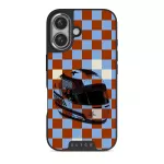 Pit Stop - iPhone 16 Case, Elite Dark (MagSafe) / Silver