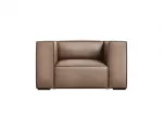 Genuine Leather Armchair, "Turin", 1 Seat, 113x95x68 Made in Europe