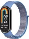 &bdquo;Mi Band 8 / 9 / NFC&ldquo; &bdquo;NylonLoop&ldquo; dirželis, mėlynas