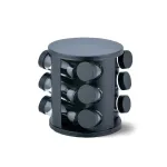 12 vnt. prieskonių indelių rinkinys MR-1725-BLACK MAESTRO
