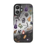 In Your Favor - iPhone 16 Case, Elite Mirror Dark (MagSafe) / Silver