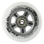 PU 84x24 82A WHITE (4 pcs) + ABEC-7 (8 pcs) SET NILS EXTREME