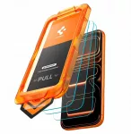 &bdquo;Spigen&ldquo; grūdintas stiklas &bdquo;ALM GLAS.TR SLIM&ldquo;, 3 vnt. rinkinys, &bdquo;iPhone 17 Pro Max&ldquo;, skaidrus