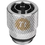 Pacific 3/8 "" IN x 1/2 OUT Compr. silver