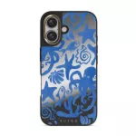 Nera - iPhone 16 Case, Elite Mirror Dark (MagSafe) / Gold