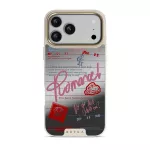 Library Card - iPhone 17 Pro Max Case, Elite Mirror Light (MagSafe) / Gold