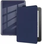 &bdquo;Strado-Tech&ldquo; &bdquo;Etui Acrylic&ldquo; dėklas, skirtas &bdquo;Kindle Paperwhite 6&ldquo; / &bdquo;Colorsoft&ldquo; / &bdquo;Signature Edition 2024&ldquo; 7 colių modeliui, tamsiai mėlynos spalvos
