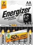 AA Baterija - Energizer &Scaron;arminės AA/LR6 DHP6 Baterijos, 6 Vnt.