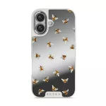 Honeycomb - iPhone 16 Case, Elite Mirror Light (MagSafe) / Silver