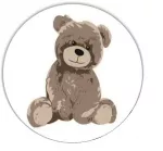 Bumpper - 360 cm - TEDDY - WHITE