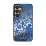 Nera - Samsung Galaxy S25 Case, Elite Mirror Dark (Magnetic) / Silver