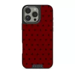 Red Velvet - iPhone 16 Pro Max Case, Elite Dark (MagSafe) / Gunmetal