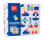 APLI Kids geometrinių lipdukų žaidimas &ndash; Transportas